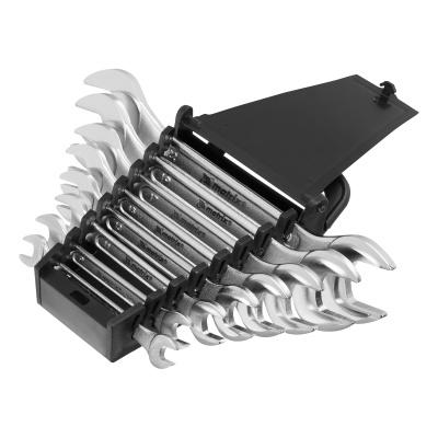 Набор ключей рожковых, 6-22 мм, 8 шт, CrV, хромированные Matrix по ценам производителя в Воронеже с доставкой по всей России