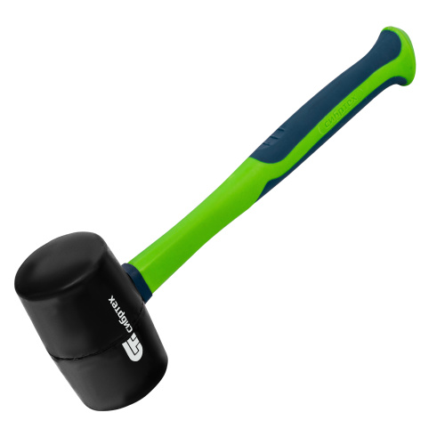 Киянка резиновая, 680 г, черная резина, фибергласовая рукоятка Сибртех по ценам производителя в Воронеже с доставкой по всей России