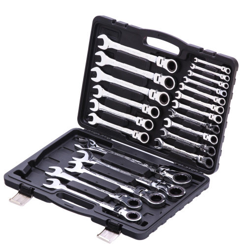 Набор ключей комбинированных, трещоточных шарнирных 13 шт. Matrix по ценам производителя в Воронеже с доставкой по всей России