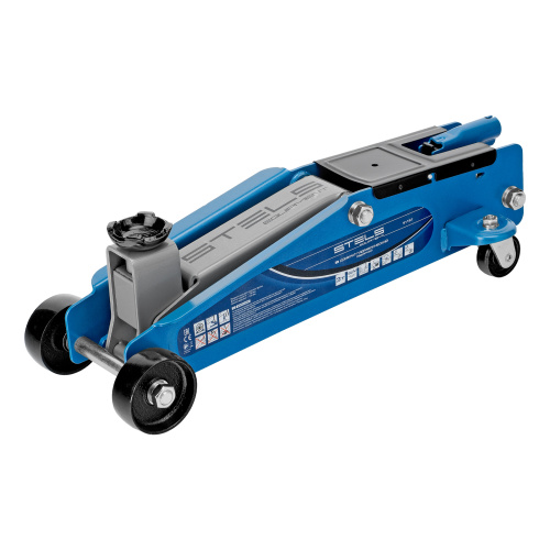 Домкрат гидравлический подкатной, высокий подъем, 3т, SUV, 190-535 мм, в кейсе Stels по ценам производителя в Воронеже с доставкой по всей России