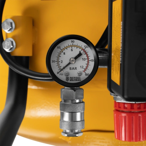 Компрессор воздушный BCV2200/100, ременный привод, 2.2 кВт, 100 литров, 370 л/мин Denzel по ценам производителя в Воронеже с доставкой по всей России