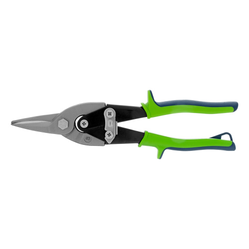 Ножницы по металлу, 250 мм, прямой рез, сталь С55, двухкомпонентные рукоятки СИБРТЕХ по ценам производителя в Воронеже с доставкой по всей России