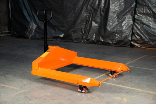 Тележка гидравлическая для рулонов 2500 кг 1150х1150 мм полиуретановые колеса TOR HZT по ценам производителя в Воронеже с доставкой по всей России