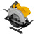 Пила циркулярная CS-165, 1200 Вт, 165 мм Denzel по ценам производителя в Воронеже с доставкой по всей России