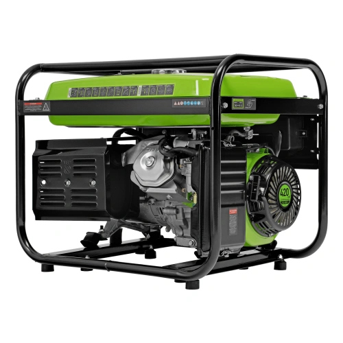 Генератор бензиновый БС-8000, 6,6 кВт, 230В, четырехтактный, 25 л, ручной стартер Сибртех по ценам производителя в Воронеже с доставкой по всей России