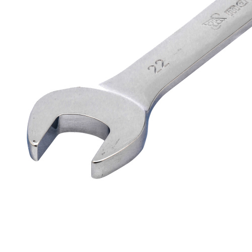 Ключ комбинированный трещоточный, 22 мм, CrV, зеркальный хром Matrix по ценам производителя в Воронеже с доставкой по всей России