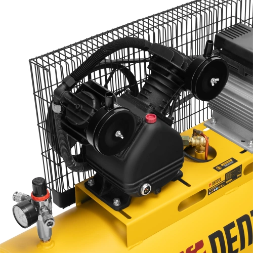 Компрессор воздушный BCV2300/100, ременный привод, 2.3 кВт, 100 литров, 440 л/мин Denzel по ценам производителя в Воронеже с доставкой по всей России