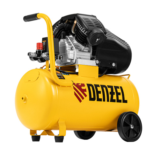 Компрессор воздушный прям. привод DCV1800/50, 1,8 кВт, 50 литров, 320 л/мин Denzel по ценам производителя в Воронеже с доставкой по всей России