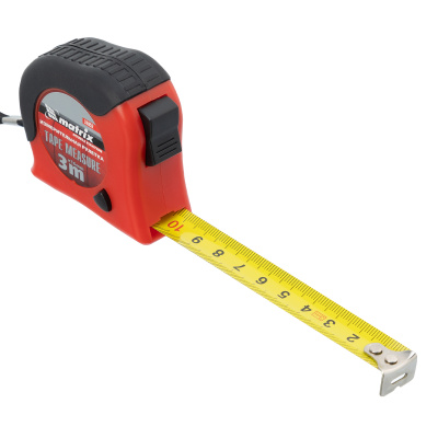 Рулетка Double fixation,3 м х 16 мм,обрезиненный корпус,двойная плавная фиксация Matrix по ценам производителя в Воронеже с доставкой по всей России