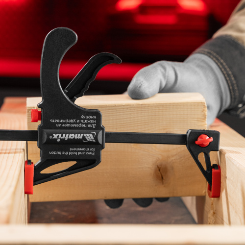 Струбцина универсальная, быстрозажимная, F-образная, 450 х 565 х 45 мм, пластиковый корпус Matrix по ценам производителя в Воронеже с доставкой по всей России