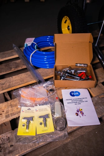 Окрасочный аппарат поршневой 320 бар, 3 кВт,  220 В TOR GD-1095 по ценам производителя в Воронеже с доставкой по всей России