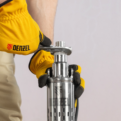 Скважинный насос DWS-3-75, винтовой, диаметр 3", 500 Вт, 1600 л/ч, напор 75 м Denzel по ценам производителя в Воронеже с доставкой по всей России