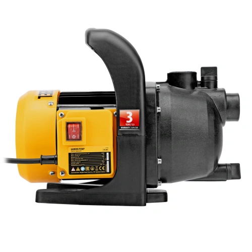 Садовый поверхностный насос GPL600, 600 Вт, 3000 л/ч, подъем 35 м, пластик Denzel по ценам производителя в Воронеже с доставкой по всей России