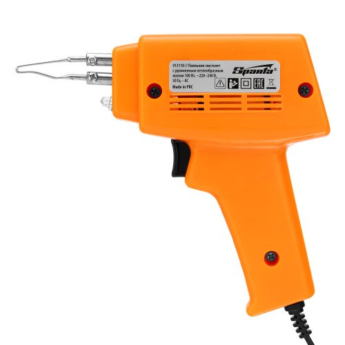 Паяльник импульсный с петлеобразным жалом, 100 Вт, 220 В Sparta по ценам производителя в Воронеже с доставкой по всей России