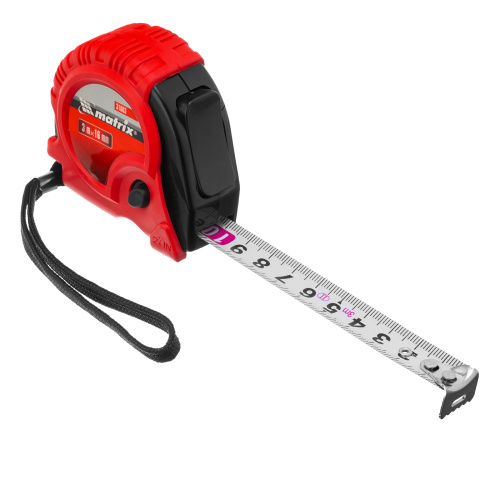 Рулетка Rubber,3 м х 16 мм,обрезиненный корпус Matrix по ценам производителя в Воронеже с доставкой по всей России