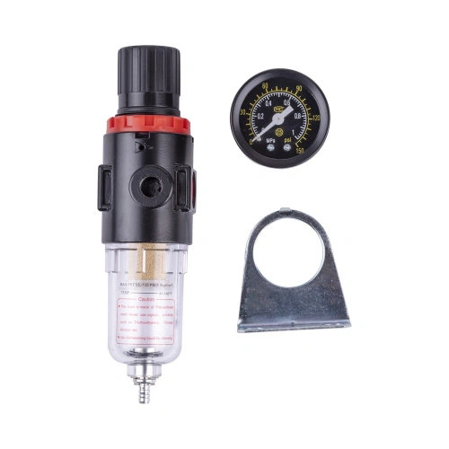 Регулятор давления AERO с манометром и фильтром-осушителем 1/4 F по ценам производителя в Воронеже с доставкой по всей России