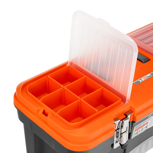 Ящик для инструмента с мет. замками 20", 510х255x225 мм Stels по ценам производителя в Воронеже с доставкой по всей России