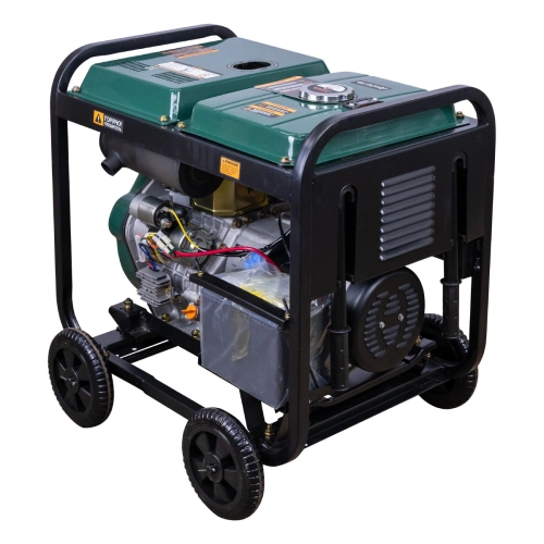 Генератор дизельный STEM Techno S5500DE (5.5 кВт, электростартер, дисплей, подогрев) по ценам производителя в Воронеже с доставкой по всей России