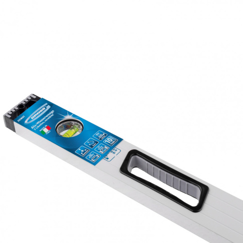 Уровень алюминиевый, 800 мм, фрезерованный, 3 глазка, магнитный Gross по ценам производителя в Воронеже с доставкой по всей России