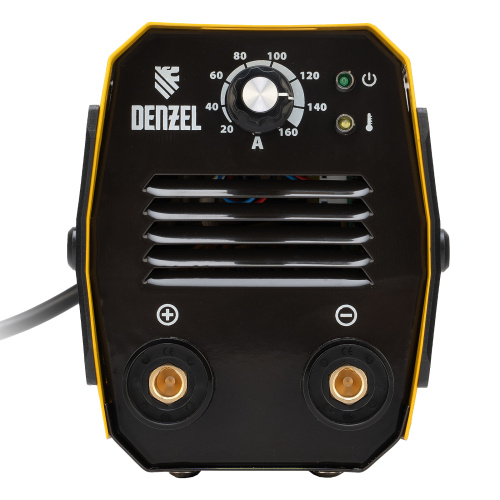 Аппарат инверторный дуговой сварки DS-160 Compact, 160 А, ПВ 70%, диаметр электрода 1.6-3.2 мм Denzel по ценам производителя в Воронеже с доставкой по всей России