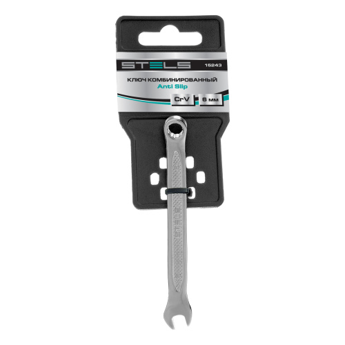 Ключ комбинированный, 6 мм, CrV, антислип Stels по ценам производителя в Воронеже с доставкой по всей России
