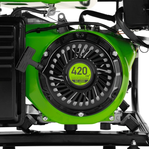 Генератор бензиновый БС-6500, 5.5 кВт, 230В, четырехтактный, 25 л, ручной стартер Сибртех по ценам производителя в Воронеже с доставкой по всей России