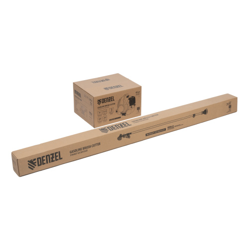 Триммер бензиновый DT-43E, 43 см3, неразъемная штанга, электростартер, состоит из 2 частей Denzel по ценам производителя в Воронеже с доставкой по всей России