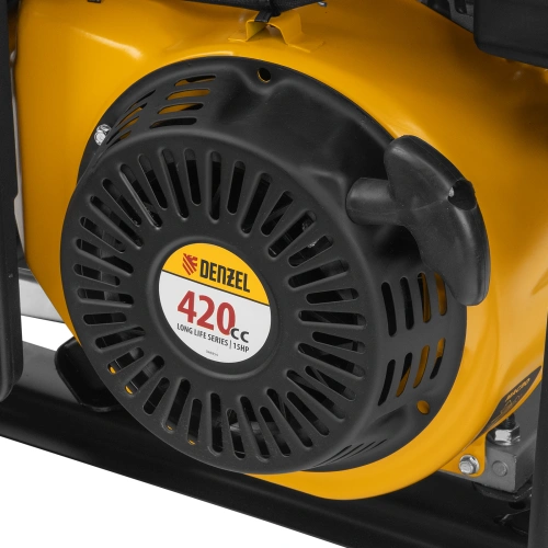 Генератор бензиновый PS 80 E-3, 6.6 кВт, 400 В, 25 л, электростартер Denzel по ценам производителя в Воронеже с доставкой по всей России