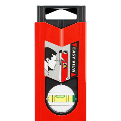 Уровень алюминиевый магнитный, 400 мм, фрезерованный, 3 глазка (1 зеркальный) усиленный Matrix по ценам производителя в Воронеже с доставкой по всей России