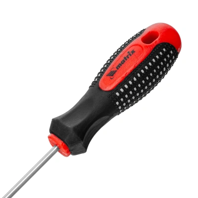 Отвертка Fusion, PZ0 x 75 мм, CrV, трехкомпонентная рукоятка "Anti slip" Matrix по ценам производителя в Воронеже с доставкой по всей России