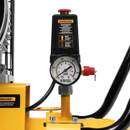 Компрессор воздушный рем. привод BCV 4000-T/200, 4,0 кВт, 200 литров, 690 л/мин Denzel по ценам производителя в Воронеже с доставкой по всей России