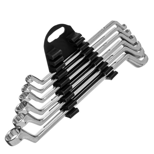 Набор ключей накидных, 6-17 мм, 6 шт, хромированные Sparta по ценам производителя в Воронеже с доставкой по всей России