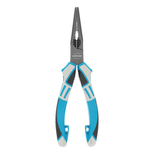 Длинногубцы прямые 170 мм, трехкомпонентные рукоятки Gross по ценам производителя в Воронеже с доставкой по всей России