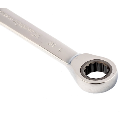 Ключ накидной трещоточный, 16 x 18 мм, CrV, зеркальный хром Matrix по ценам производителя в Воронеже с доставкой по всей России