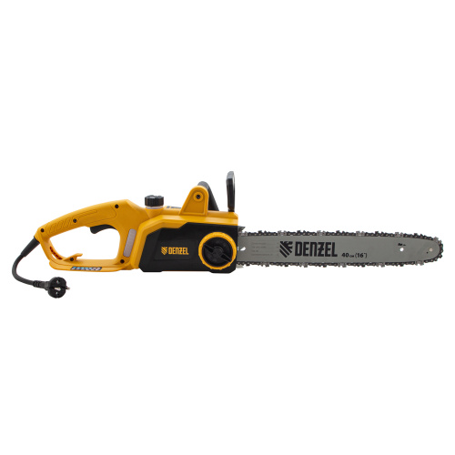 Пила цепная электрическая EDS-2000P, 2 кВт,поперечная, шина 40 см, шаг 3/8, паз 1.3 мм, 57 звеньев Denzel по ценам производителя в Воронеже с доставкой по всей России