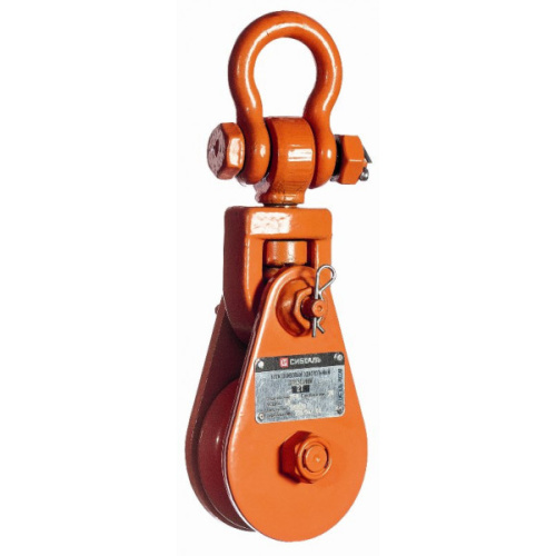 Блок шкивовый однорольный с проушиной 4 т, D каната 18 - 20 мм LS, СибТаль по ценам производителя в Воронеже с доставкой по всей России