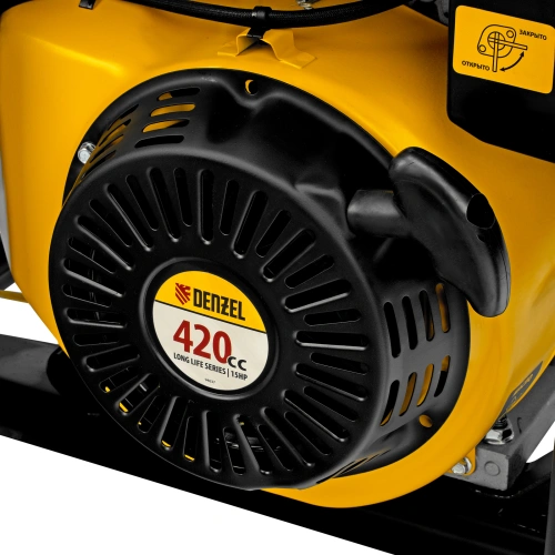 Генератор бензиновый GE 6900, 5.5 кВт, 220 В/50 Гц, 25 л, ручной старт Denzel по ценам производителя в Воронеже с доставкой по всей России