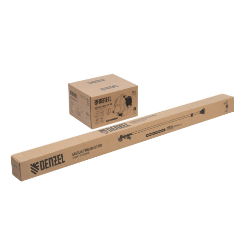 Триммер бензиновый DT-52E, 52 см3, неразъемная штанга, электростартер, состоит из 2 частей Denzel по ценам производителя в Воронеже с доставкой по всей России