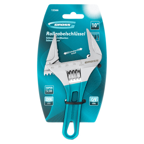 Ключ разводной, 160 мм, CrV, укороченная ручка Gross по ценам производителя в Воронеже с доставкой по всей России