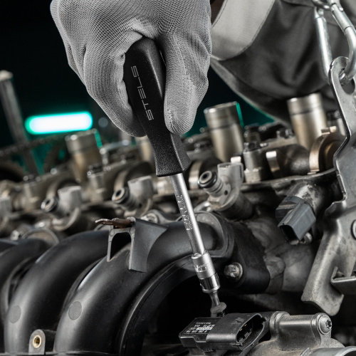 Набор инструментов, 1/4", 1/2", Cr-V, S2, усиленный кейс, 119 предметов Stels по ценам производителя в Воронеже с доставкой по всей России