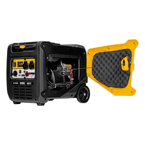 Генератор инверторный GS-5500iSE, 5,5 кВт, 230 В, закрытый корпус,электростартер Denzel по ценам производителя в Воронеже с доставкой по всей России