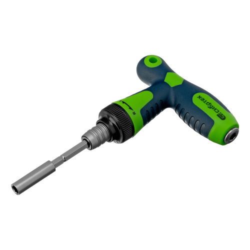 Отвертка Т-образная реверсивная с набором бит, торцевых головок, 33 предмета, CrV Сибртех по ценам производителя в Воронеже с доставкой по всей России