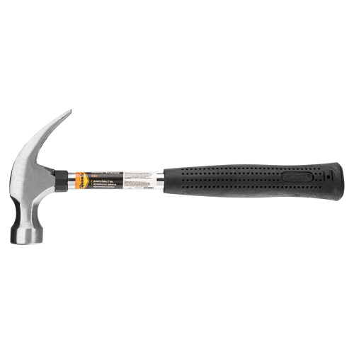 Молоток-гвоздодер, 450 г, боек 27 мм, металлическая трубчатая обрезиненная рукоятка Sparta по ценам производителя в Воронеже с доставкой по всей России