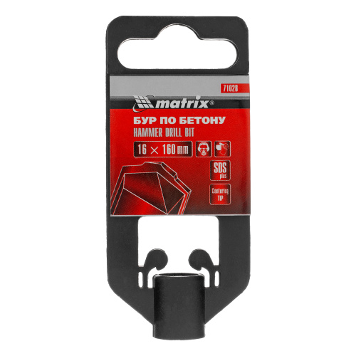 Бур по бетону, 16 х 160 мм, SDS Plus Matrix по ценам производителя в Воронеже с доставкой по всей России