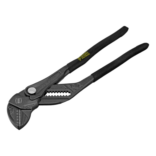 Клещи переставные, кнопочный механизм, обливные рукоятки, сантехнические, 250 мм Denzel по ценам производителя в Воронеже с доставкой по всей России
