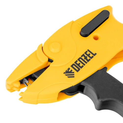Щипцы для зачистки электропроводов, сечением 0,2-6 мм2, функция обрезания проводов Denzel по ценам производителя в Воронеже с доставкой по всей России