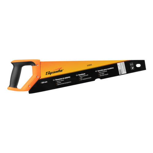 Ножовка по дереву, 500 мм, 7-8 TPI, зуб 2D, каленый зуб, двухкомпонентная рукоятка Sparta по ценам производителя в Воронеже с доставкой по всей России