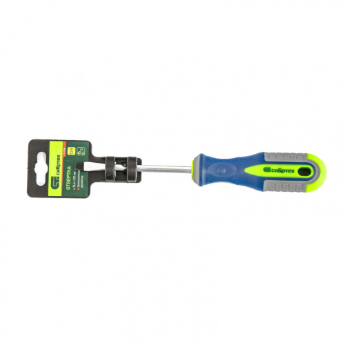 Отвертка, SL6 х 100 мм, CrV, трехкомпонентная рукоятка Сибртех по ценам производителя в Воронеже с доставкой по всей России