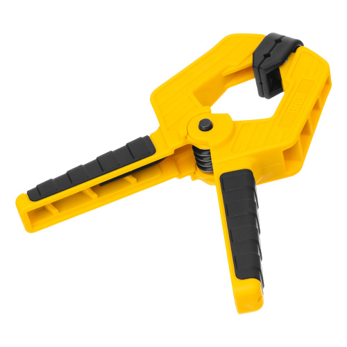 Струбцина клещеобразная, усиленная 65 х 50 мм, двухкомпонентные рукоятки Denzel по ценам производителя в Воронеже с доставкой по всей России