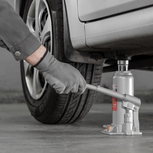 Домкрат гидравлический бутылочный, 6 т, h подъема 216-413 мм Matrix по ценам производителя в Воронеже с доставкой по всей России